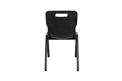 Titan One Piece Chair Black Size 6 - 460mm High 14-18 years 1