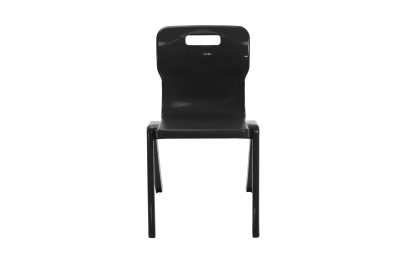 Titan One Piece Chair Black Size 6 - 460mm High 14-18 years 3