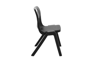 Titan One Piece Chair Black Size 6 - 460mm High 14-18 years 4