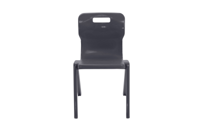 Titan One Piece Chair Charcoal Size 6 - 460mm High 14-18 years 3