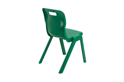 Titan One Piece Chair Green Size 6 - 460mm High 14-18 years 2