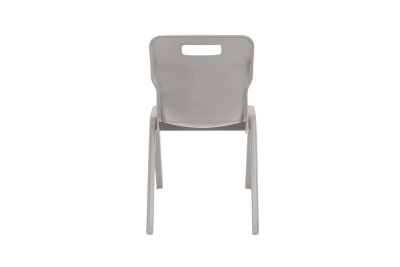 Titan One Piece Chair Grey Size 6 - 460mm High 14-18 years 1