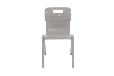 Titan One Piece Chair Grey Size 6 - 460mm High 14-18 years 3