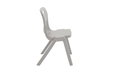 Titan One Piece Chair Grey Size 6 - 460mm High 14-18 years 4