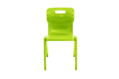 Titan One Piece Chair Lime Size 6 - 460mm High 14-18 years 3