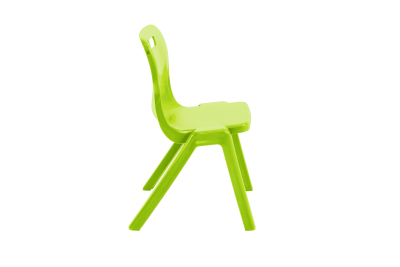 Titan One Piece Chair Lime Size 6 - 460mm High 14-18 years 4