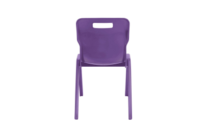 Titan One Piece Chair Purple Size 6 - 460mm High 14-18 years 1