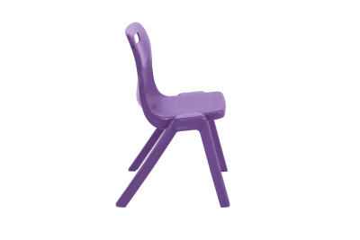 Titan One Piece Chair Purple Size 6 - 460mm High 14-18 years 4