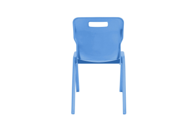 Titan One Piece Chair Sky Blue Size 6 - 460mm High 14-18 years 1