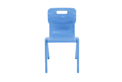 Titan One Piece Chair Sky Blue Size 6 - 460mm High 14-18 years 3