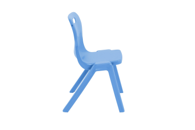 Titan One Piece Chair Sky Blue Size 6 - 460mm High 14-18 years 4