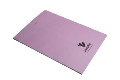 Popular A4+ Exercise Books 80 Pages Pk50 8mm F&M Purple 1