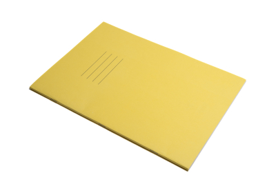 Popular A4+ Exercise Books 80 Pages Pk50 8mm F&M Yellow