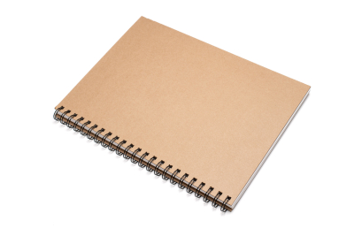 Performance Kraft Sketch Book A4 Wire Bound Portrait 140gsm paper 80 pages Pack5