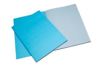 Performance SEN Exercise Books 80 Blue Pages 7mm Squared Light Blue Cover Pk25		