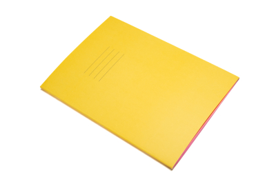 Performance SEN Exercise Books 80 Pink Pages 7mm Squared Yellow Cover Pk25						 1