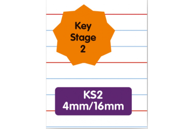 Performance A4+ Exercise Book 80 Page Pk25 KS2 Handwriting Lines 4mm/16mm Yellow 2